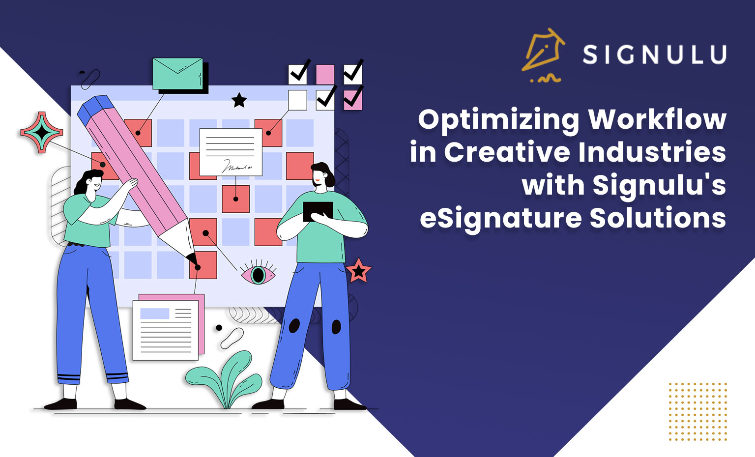 Optimizing Workflow in Creative Industries with Signulu’s eSignature Solutions