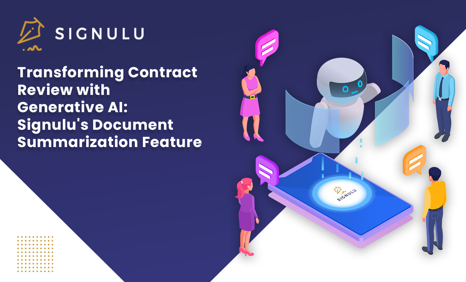 Transforming Contract Review with Generative AI: Signulu’s Document Summarization Feature