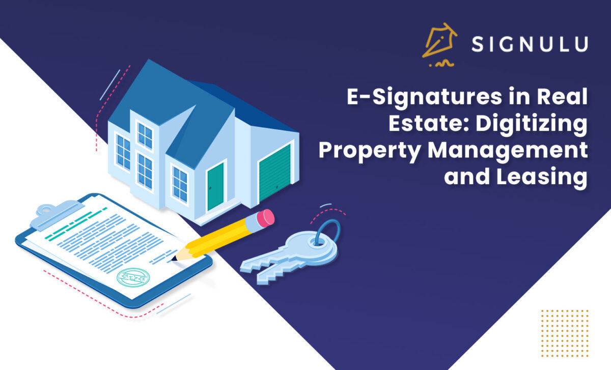 E-Signatures in Real Estate