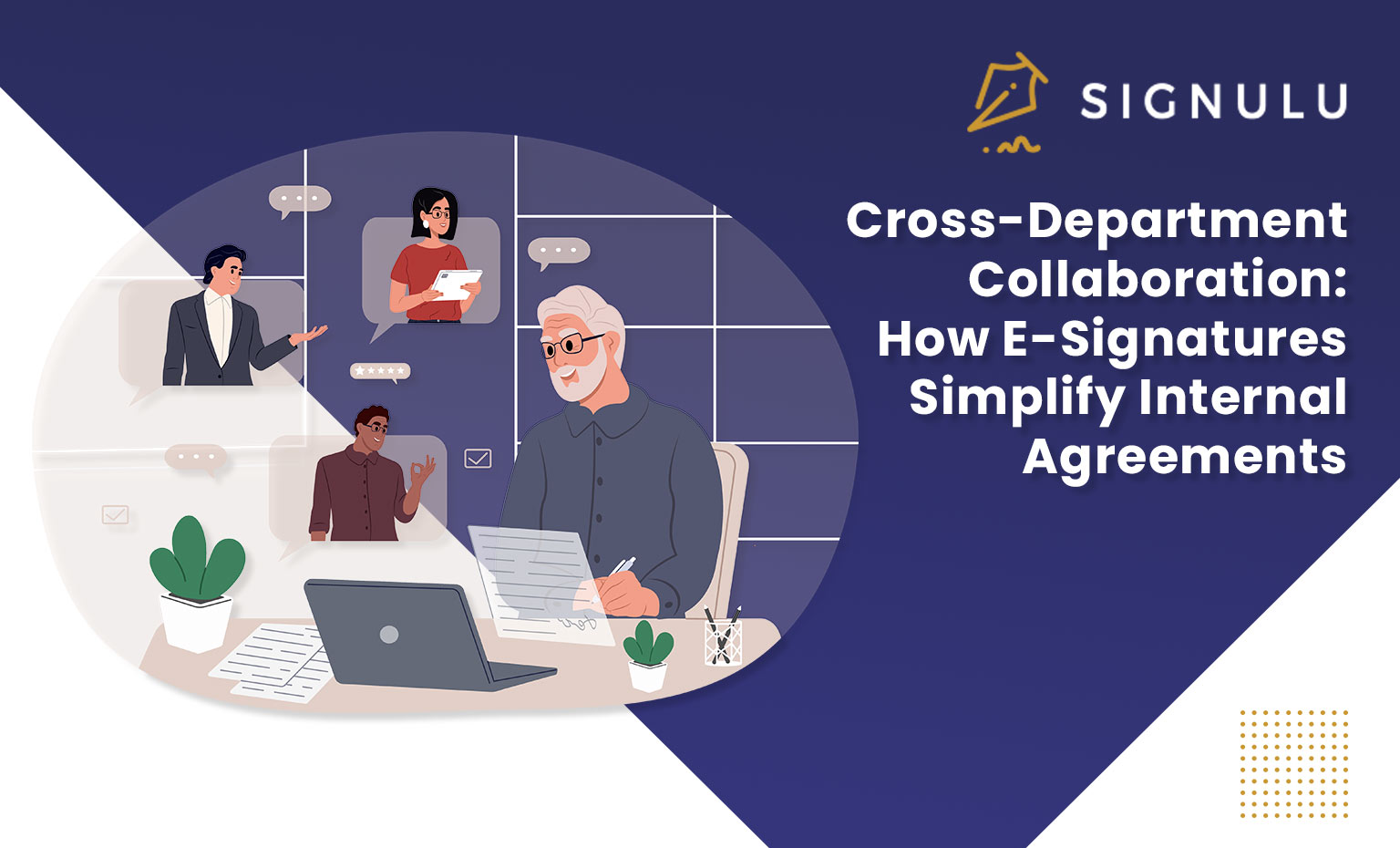 Cross-Department Collaboration: How E-Signatures Simplify Internal Agreements